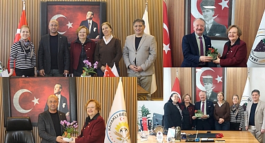 ÇYDD Kırklareli Şubesi’nden, Başkan Ufuk İN ve Halil ÇALLI’yı Ziyaret