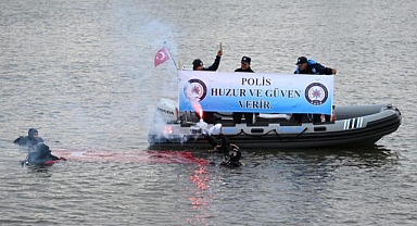 Edirne Emniyetinden Polis Haftasına Özel Müthiş Kutlama