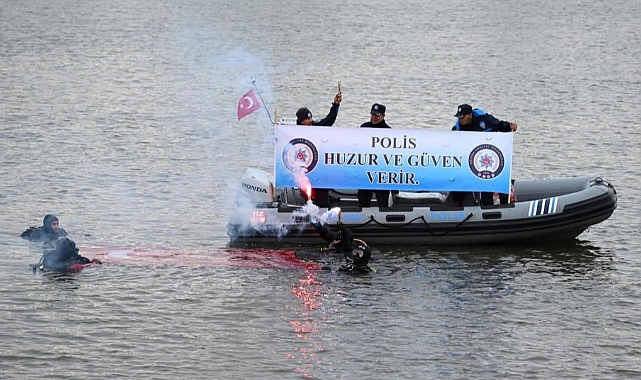 Edirne Emniyetinden Polis Haftasına Özel Müthiş Kutlama