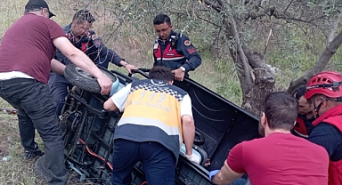 Feci Kaza: 2'si Çocuk 5 Kişi Yaralı