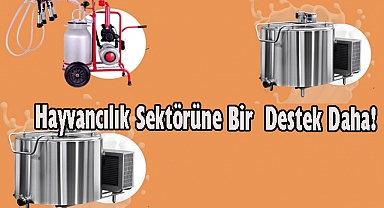 Hayvancılık Sektörüne Bir Destek Daha!