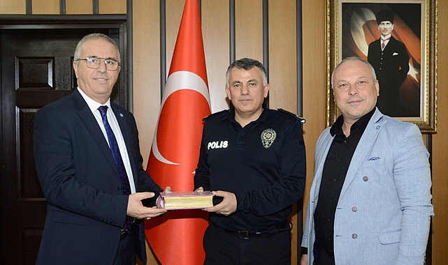 İYİ Parti'den Emniyet Müdürü Çamuroğlu'na Ziyaret
