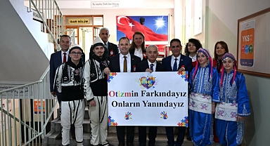 Karahıdır Özel Eğitim Anaokulu’ndan Otizm Farkındalık Etkinliği