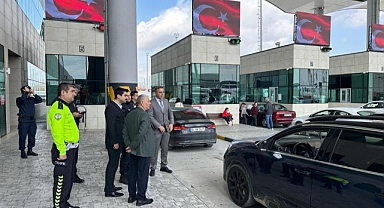 Kaymakam Tutal İpsala Sınır Kapısında İncelemelerde Bulundu