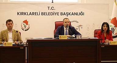 Kırklareli Belediye Meclis Toplantısında Komisyon Üyeleri Belli Oldu