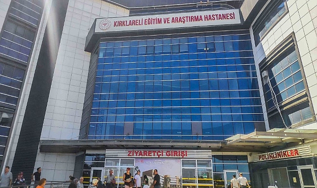 Kırklareli Eğitim ve Araştırma Hastanesi, Bayramda 11.646 Acil Başvuruya Yanıt Verdi