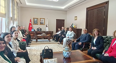 Kırklareli Valilik Makamı Yarkın Yıldırım ve Elif Asya Gökmen'e Emanet Edildi