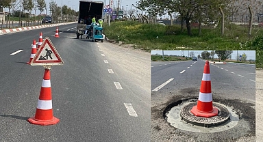Lüleburgaz’da Rögar ve Izgara Kapakları Yol Seviyesine Uyumlu Hale Getiriliyor