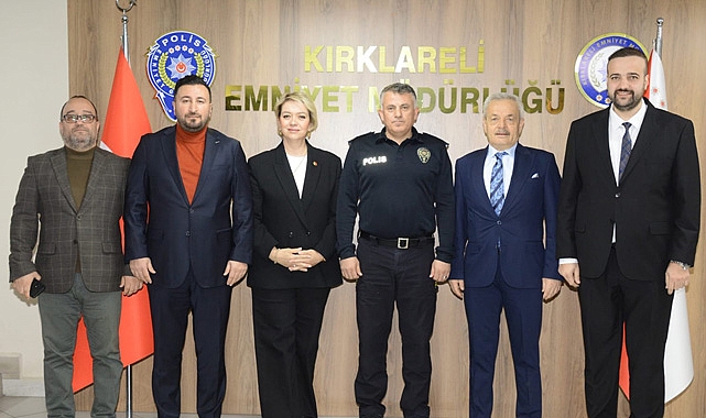 MHP Kırklareli İl Teşkilatından Emniyet Müdürü Çamuroğlu’na Ziyaret