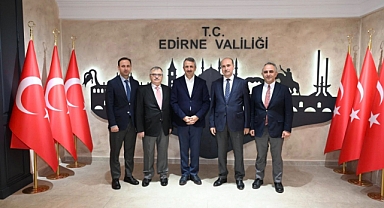 Milli Saraylar Başkanı Yıldız Tarih ve Kültür Kenti Edirne’de