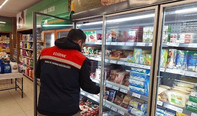 Uzunköprü’de Gıda Denetimleri Bayram Tatili Boyunca Sürüyor