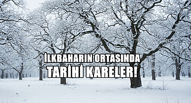 Uzunköprü Nisan Ayında Beyaza Büründü!