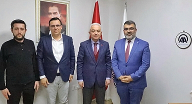 Vali Turan’dan, Anadolu Ajansı Kırklareli Temsilciliğine Ziyaret