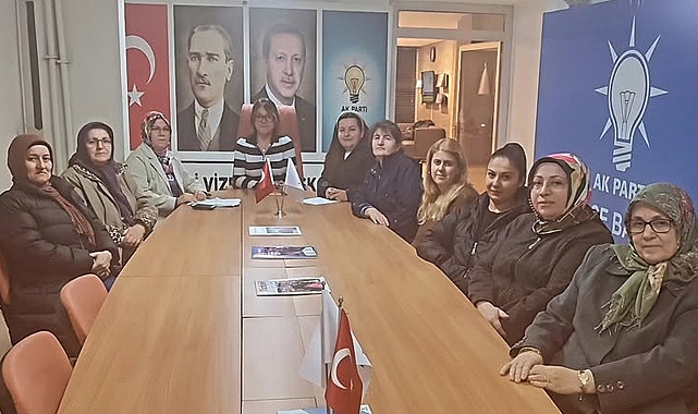 Vize'de AK Kadınlar Bir Araya Geldi