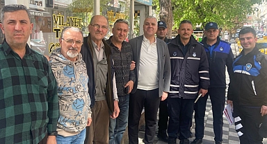 Yamaner, Seyyar Satıcılıkla Mücadele İçin Esnaf ve Vatandaşları Bilgilendirdi