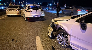 Zincirleme Trafik Kazası: 3 Yaralı