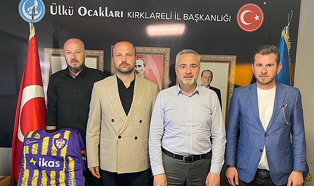 AK Parti Heyetinden Ülkü Ocakları İl Başkanlığı’na Ziyaret