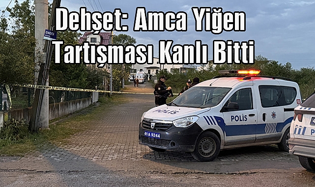 Dehşet: Amca Yiğen Tartışması Kanlı Bitti
