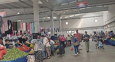 Hesaplı Alışverişin Adresi Yine Çarşamba Pazarı Oldu
