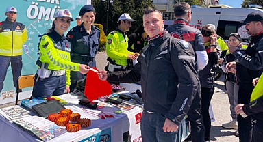 Kırklareli Jandarma'dan Trafik Haftasında Anlamlı Etkinlik: “Bir Kural Bir Ömür”