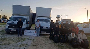 Kırklareli’nde Düzensiz Göçle Mücadele: 110 Göçmen ve 9 Organizatör Yakalandı