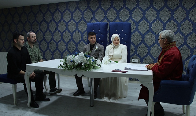 Kırklareli’nde nikah dairelerinde