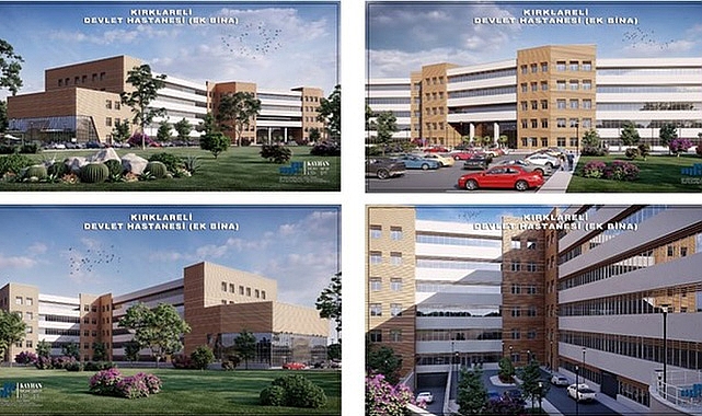 Kırklareli'ne 250 Yataklı Yeni Hastane Binası Geliyor