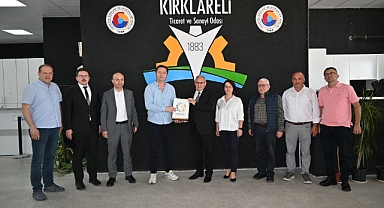 Kırklareli TSO, Çerkezköy TSO 7. Meslek Komitesi’ni Ağırladı
