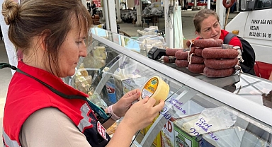 Pazarlarda Fiyat ve Hijyen Denetimi Gerçekleştirildi