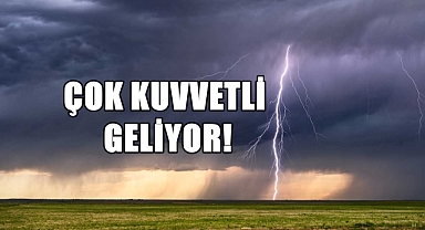 SON DAKİKA; Şiddetli Sağanak Uyarısı!