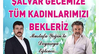Uzunköprü'de Şalvar Gecesi Rüzgarı Devam Ediyor