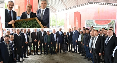 Vali Sezer Uzunköprü’de Üreticilere Karpuz Fidesi Dağıttı