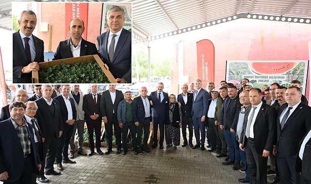 Vali Sezer Uzunköprü’de Üreticilere Karpuz Fidesi Dağıttı