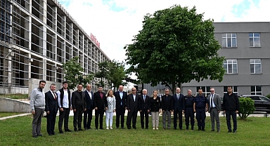 Vali Uğur Turan ve TSO Başkanı Soner Ilık’tan Ardöksan Tesislerine Ziyaret