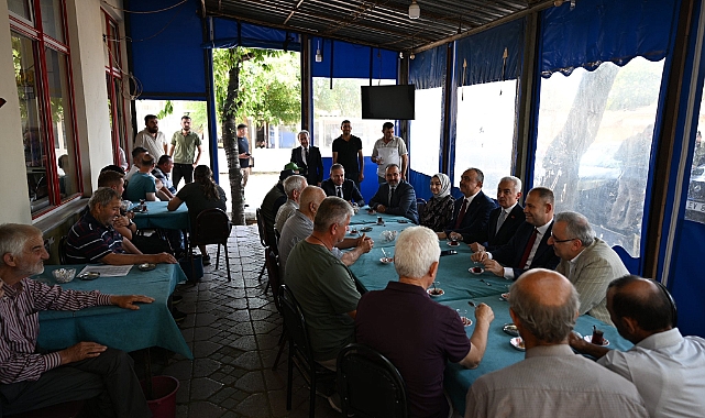 Başkan Ilık’tan, Pınarhisar’ın Sütlüce Köyü’ne Ziyaret