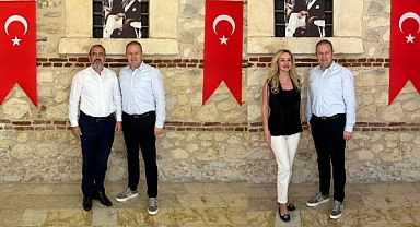 Başkan Ilık Ziyaretçilerini Ağırlamaya Devam Ediyor