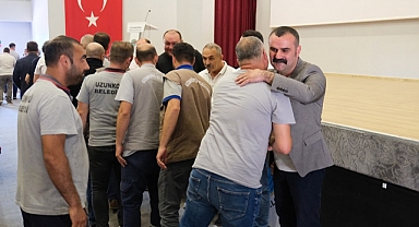Başkan Martin Belediye Personellerinin Bayramını Kutladı