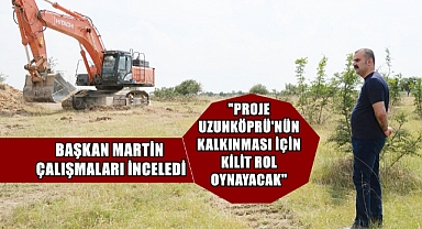 Başkan Martin OSB Alanındaki Çalışmaları Yerinde İnceledi
