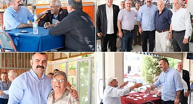Başkan Martin Vatandaşlarla Bayramlaştı