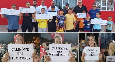 Çalıköy Halkı RES İstemiyor! Toplumsal Tepki Dalga Dalga Yayılıyor