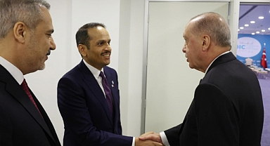 Cumhurbaşkanı Erdoğan, Katar Başbakanı Al-Sani’yi Kabul Ktti
