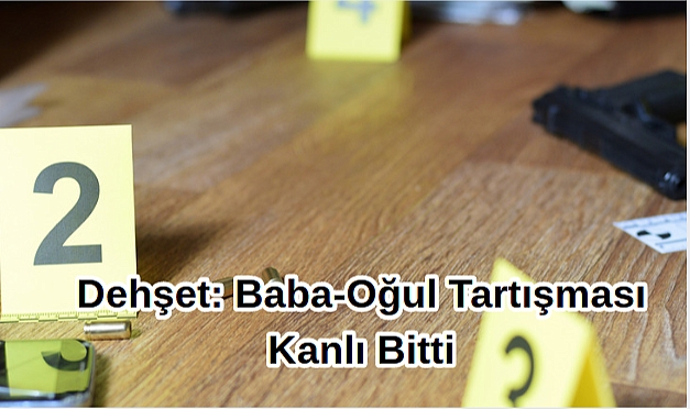 Dehşet: Baba-Oğul Tartışması Kanlı Bitti