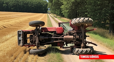 Dereköy’de Traktör Kazası; 78 Yaşındaki Yaşlı Adam Hayatını Kaybetti