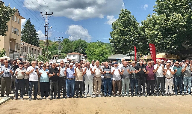 Dereköy’de Yağmur İçin Dualar Semaya Yükseldi