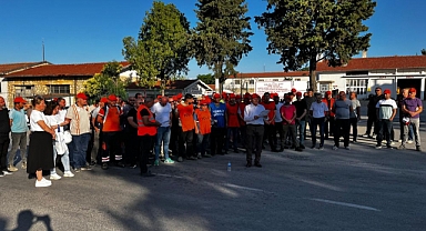 Kırklareli’de Karayolları ve İl Özel İdaresi Emekçilerinden Sabah Eylemi