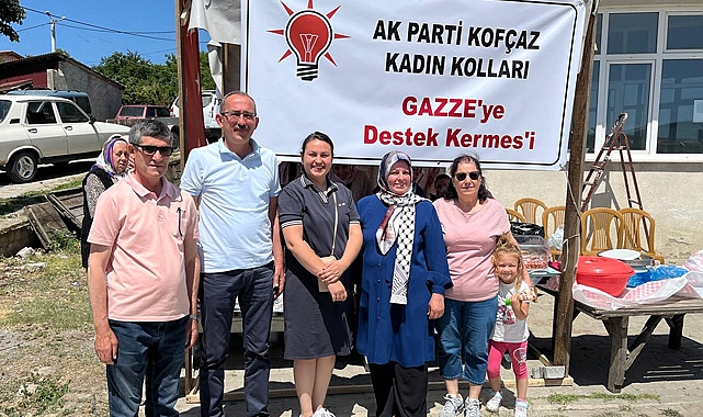 Kofçaz’dan Gazze’ye Gönül Köprüsü