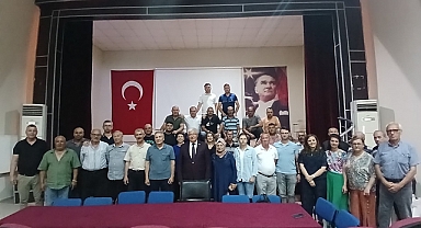 Meriç’te Belediye Başkanı Atay Personelle Bayramlaştı