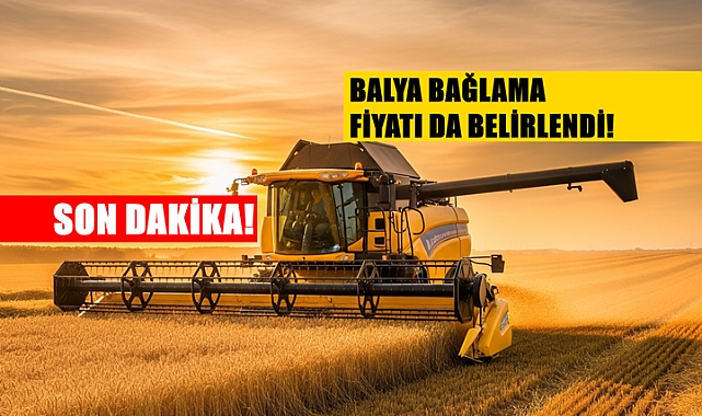 SON DAKİKA; 2025 Biçim Fiyatları Belli Oldu!