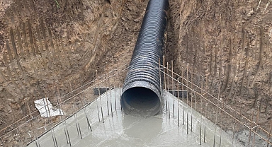 Uzunköprü’de 2 Bin Dekar Alanı Kapsayacak Sulama Kanalı Tamamlandı