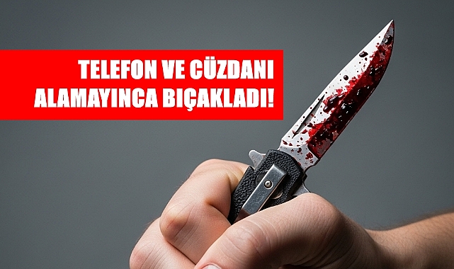 Uzunköprü'de Kanlı Gasp Girişimi; İki Bacağından Bıçakladı!